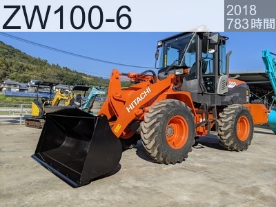 中古建設機械 中古  ホイール・ローダ １．０立米以上 ZW100-6 #H88-10240, 2018年式 783時間