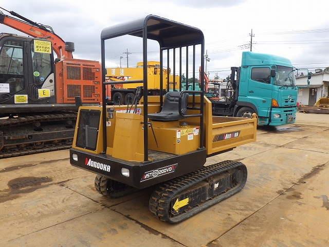 中古建設機械 中古 諸岡 MOROOKA クローラ・キャリア クルクルキャリア・全旋回キャリアダンプ MST-200VDR