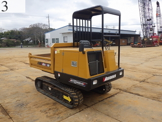 中古建設機械 中古 諸岡 MOROOKA クローラ・キャリア クルクルキャリア・全旋回キャリアダンプ MST-200VDR