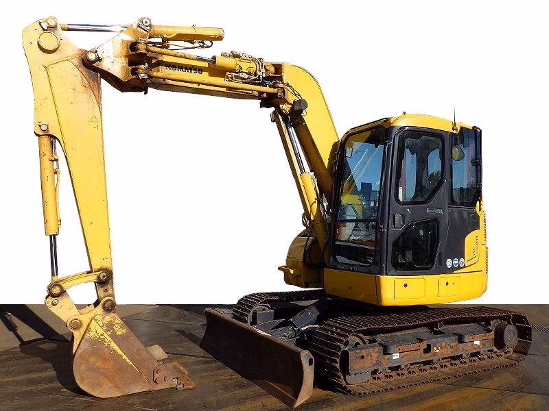 中古建設機械 中古 コマツ 油圧ショベル・バックホー ０．２－０．３立米 PC78UU-10 写真