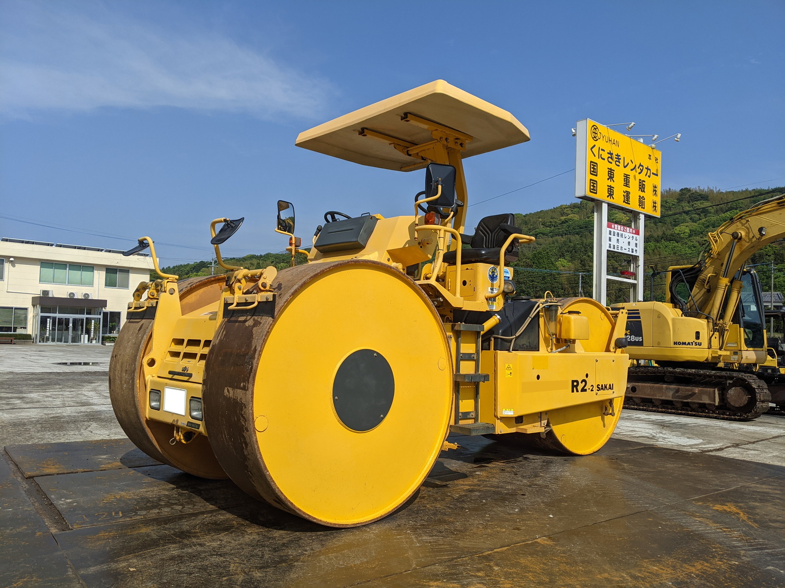 中古建設機械 中古 酒井重工業 SAKAI ローラー マカダムローラー R2-2
