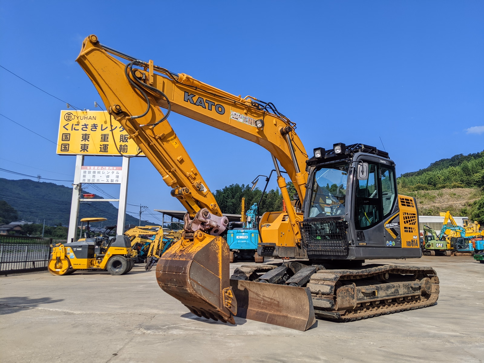 Used Construction Machine Used KATO Excavator 0.4-0.5m3 HD514MR-7 Photos