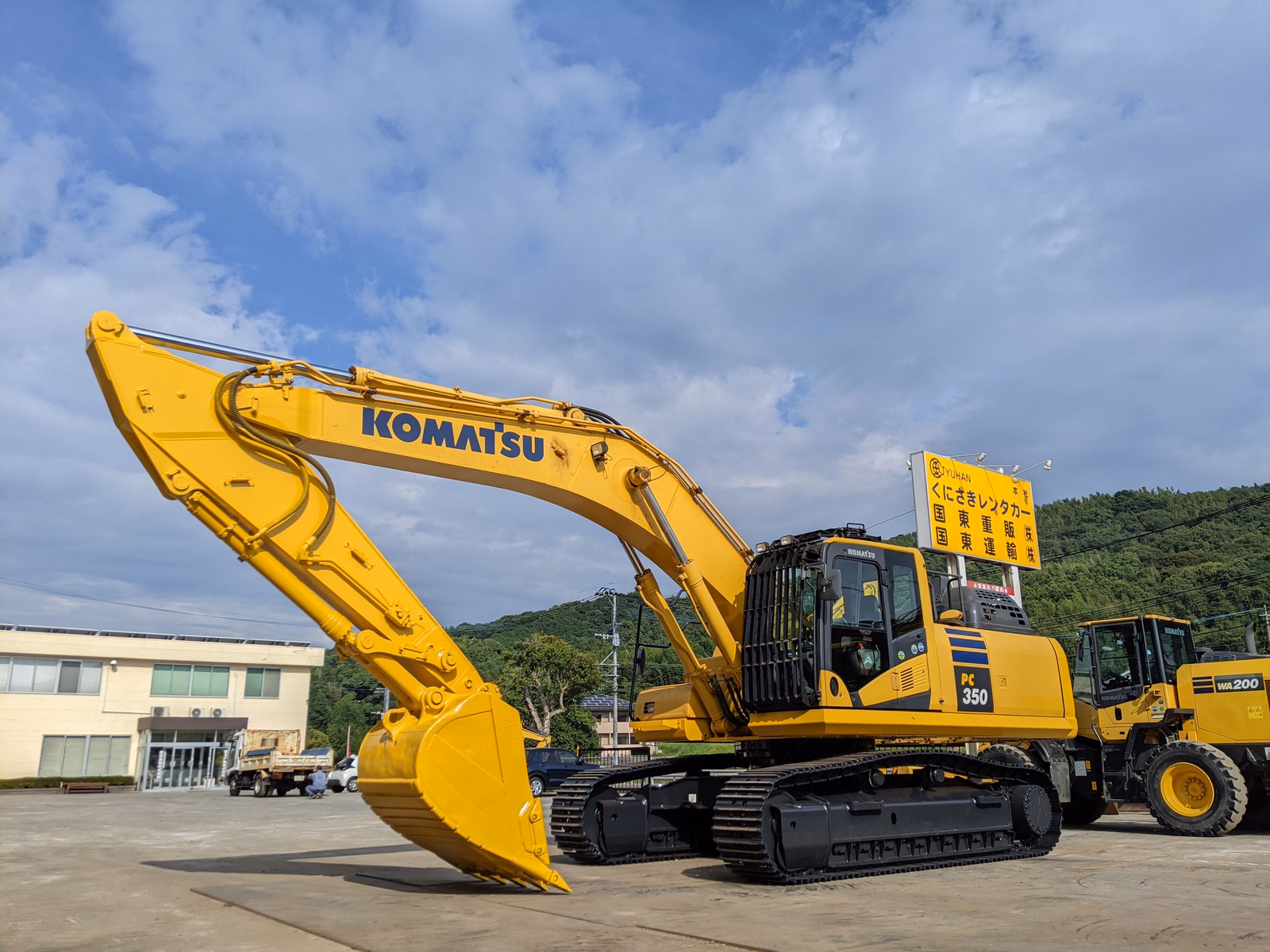 Used Construction Machine Used KOMATSU Excavator 1.0~m3 PC350-11 Photos