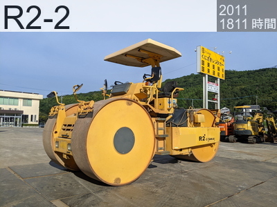 中古建設機械 中古 酒井重工業 ローラー マカダムローラー R2-2 #60294, 2011年式 1811時間