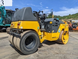 中古建設機械 中古 酒井重工業 SAKAI ローラー 舗装用振動ローラー TW504