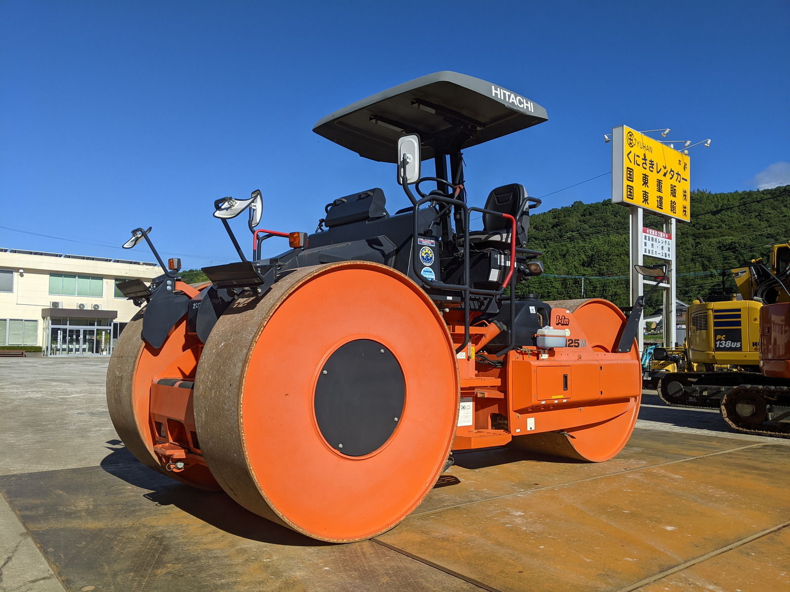 中古建設機械 中古 日立建機 HITACHI ローラー マカダムローラー ZC125M-5