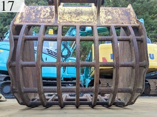 中古建設機械 中古 MVA MVA バケット 標準バケット SH135X用スケルトン バケット