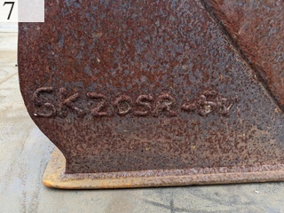 中古建設機械 中古 コベルコ建機 KOBELCO バケット 法面バケット SK20SR-5V用 法面 バケット