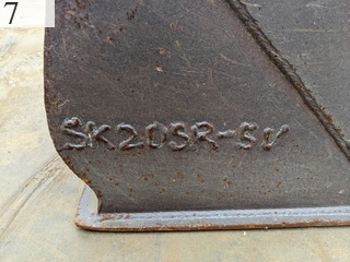 Used Construction Machine Used KOBELCO KOBELCO Bucket Slope bucket SK20SR-5V Slope bucket