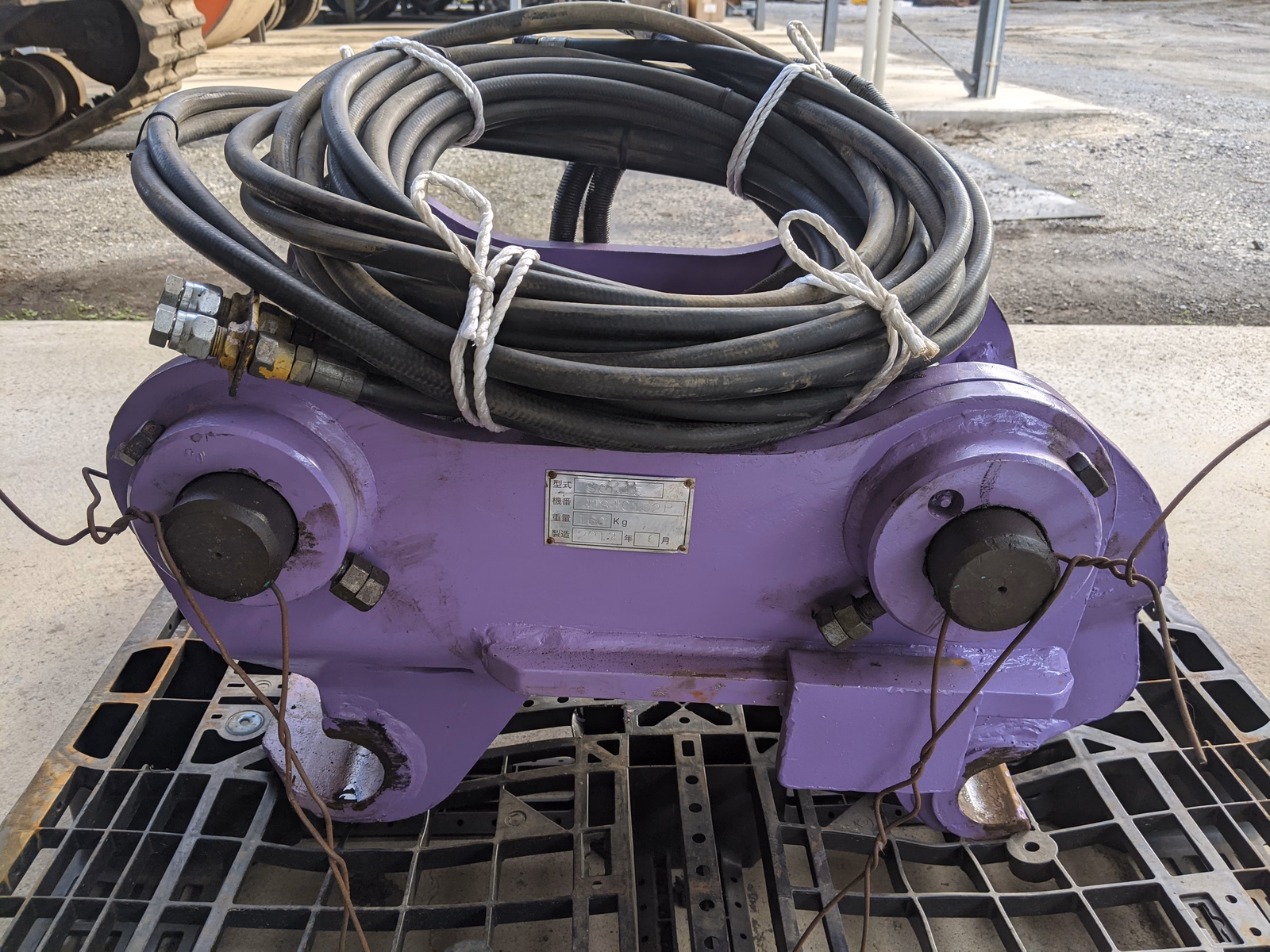 Used Construction Machine Used OKADA AIYON A-Lock / Quick coupler / Quick hitch Hydraulic type SOK45 Photos