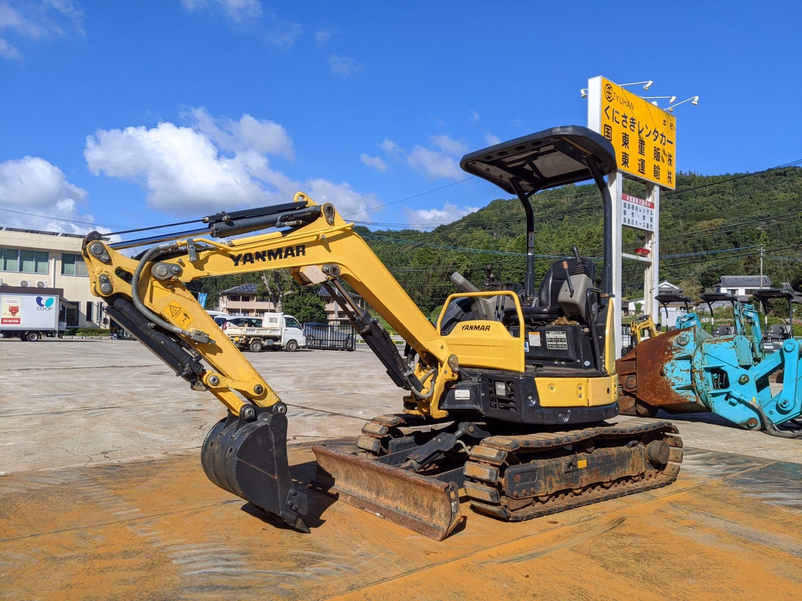 Used Construction Machine Used YANMAR Excavator ~0.1m3 ViO20-6 Photos