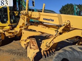 中古建設機械 中古 コマツ KOMATSU モーターグレーダー アーティキュレート式 GD405A-3Y