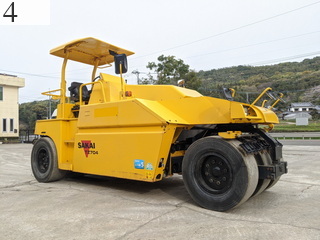 Used Construction Machine Used SAKAI SAKAI Roller Tire rollers TZ704