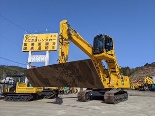 中古建設機械 中古 コマツ マテリアルハンドリング機 マグネット仕様 PC200LC-11 写真