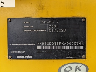 Used Construction Machine Used KOMATSU KOMATSU Bulldozer  GD405-7