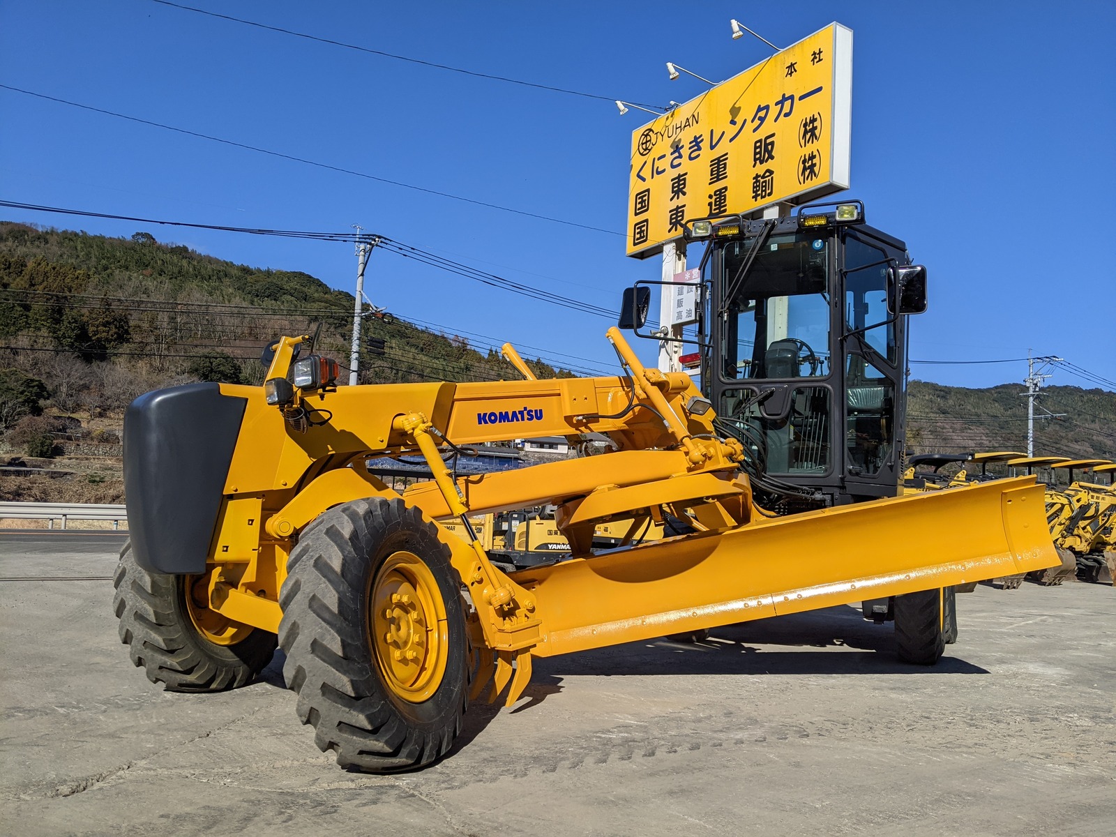 Used Construction Machine Used KOMATSU KOMATSU Grader Articulated frame GD405A-3Y