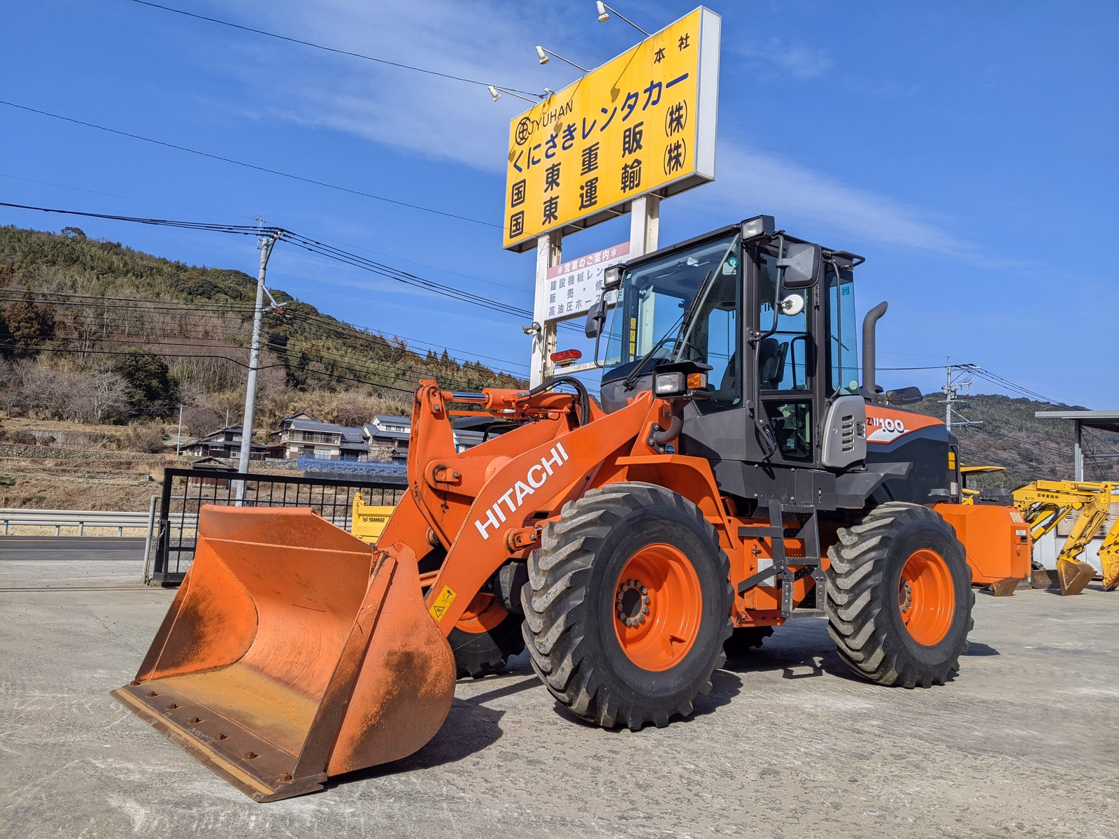 Used Construction Machine Used HITACHI Wheel Loader bigger than 1.0m3 ZW100-6 Photos
